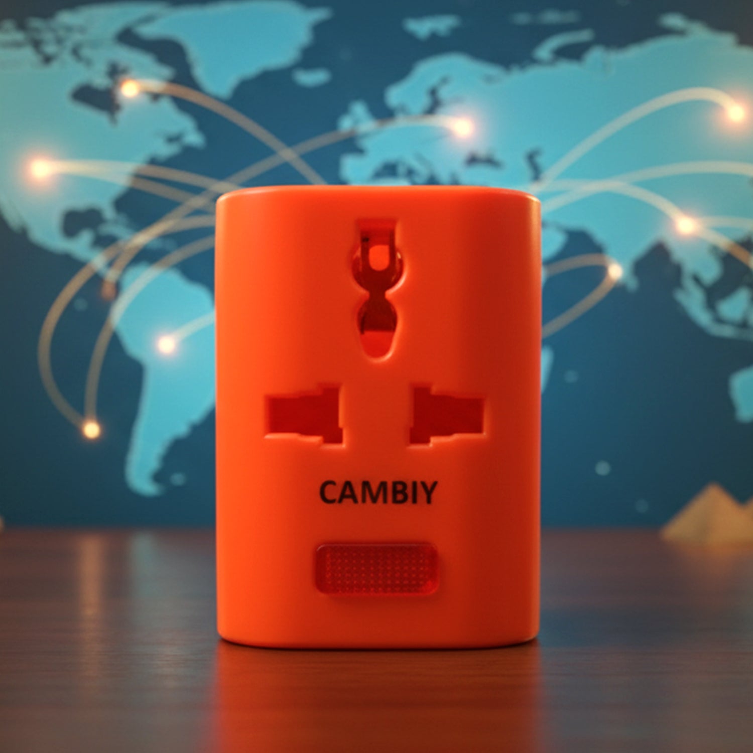 Compact universal socket adapter ideal for travelers