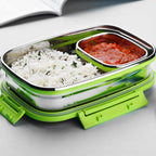 Ganesh Stainless Steel Lunch Pack for office and school use.