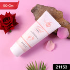 Applying foot softening cream on dry skin