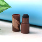 Application of hairline eyebrow contour powder stick with cushion for natural look