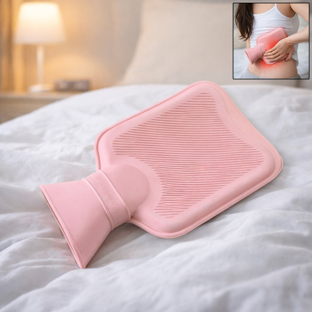 Flexible reusable hot water bag for effective pain relief and warm compress therapy