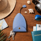 Compact travel keyholder pouch showing stylish protective design
