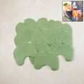 Knee relief patch applied on knee to soothe pain with herbal infusion