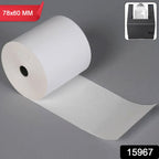 Direct thermal label roll used in POS machine for sharp label printing