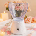 Orbit professional facial steamer producing ionic steam for skincare