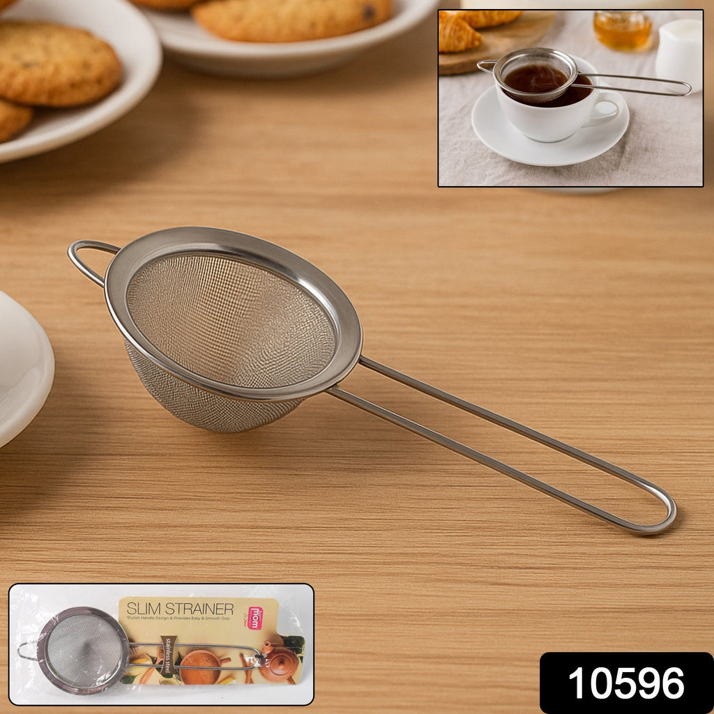 Multipurpose stainless steel kitchen strainer for tea and coffee filtering