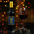 Premium 4-in-1 stainless steel wine accessory gift set in bottle-shaped case