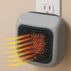 600W wall-mounted room heater in use at a study desk area