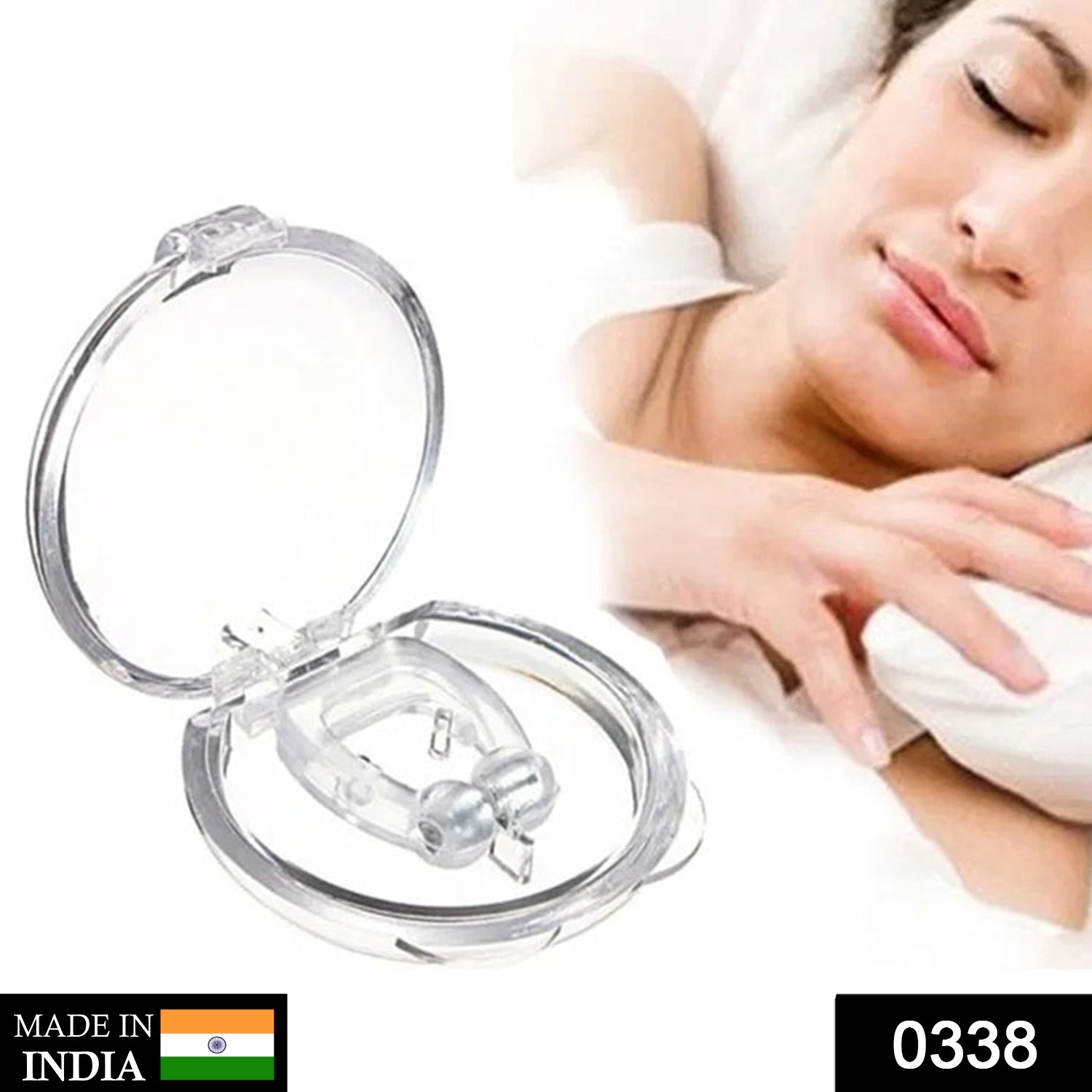 Comfortable Anti-Snoring Device from Velvet Wellness, designed for peaceful sleep.