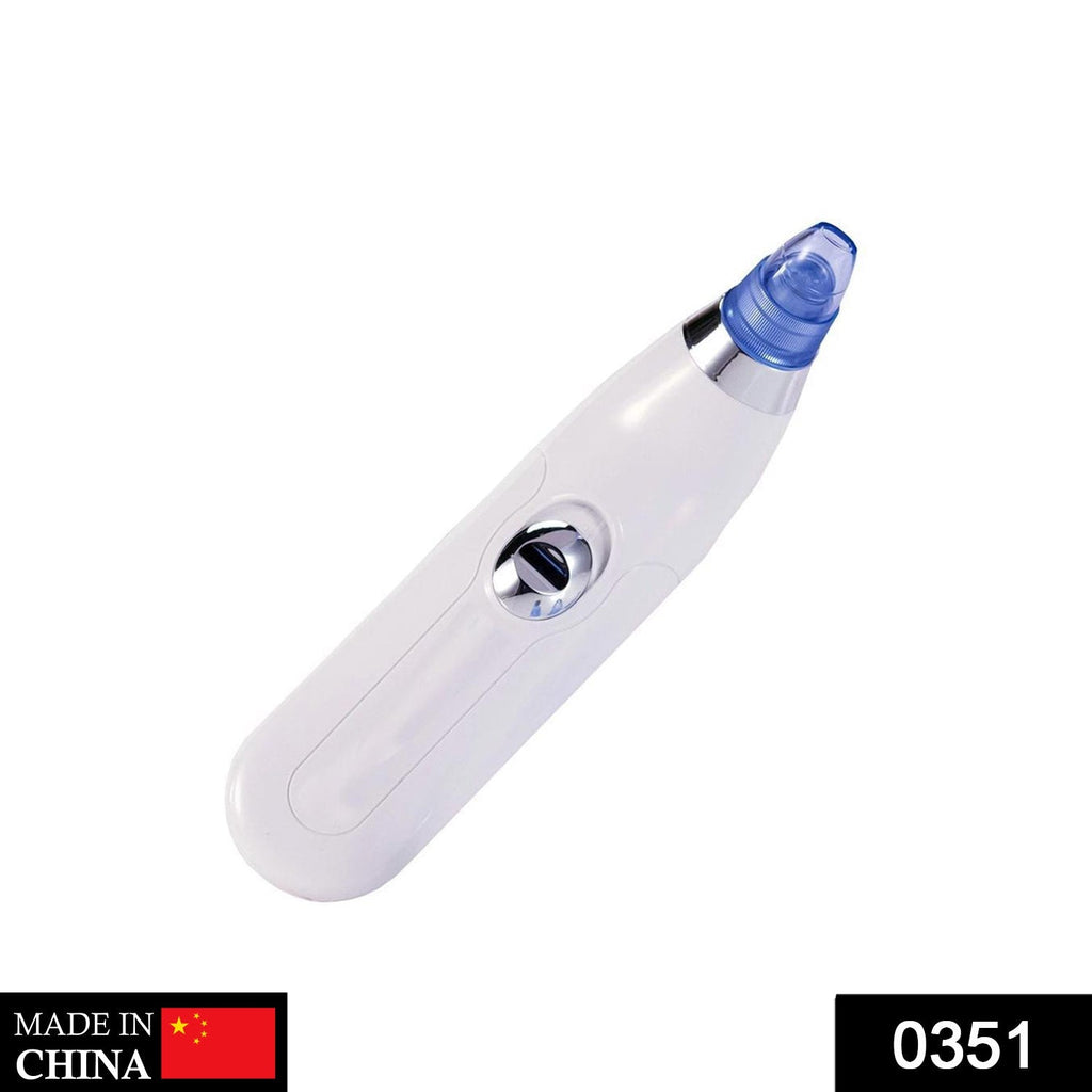 Close-up of the Blackhead Remover, highlighting its vacuum suction mechanism for acne and pimple removal.