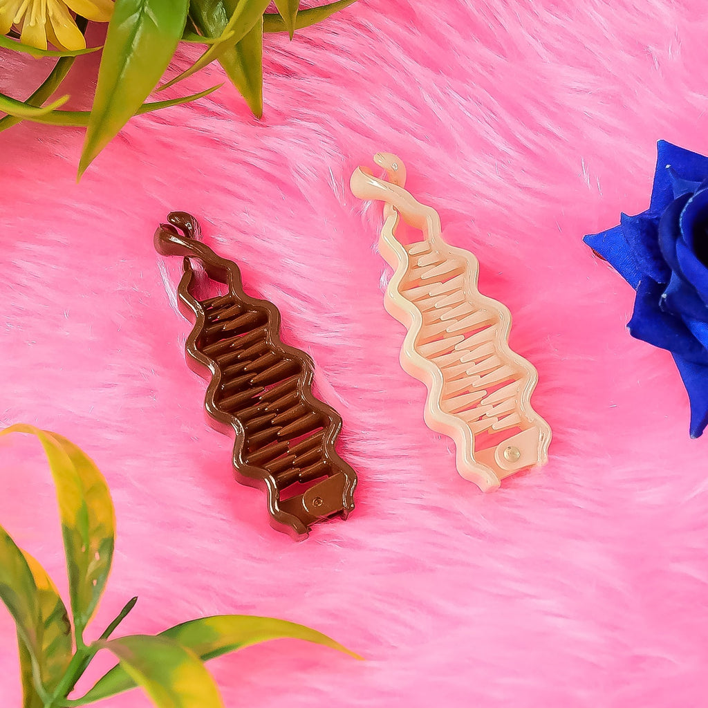 Max clasp strong hair clip made from durable plastic material