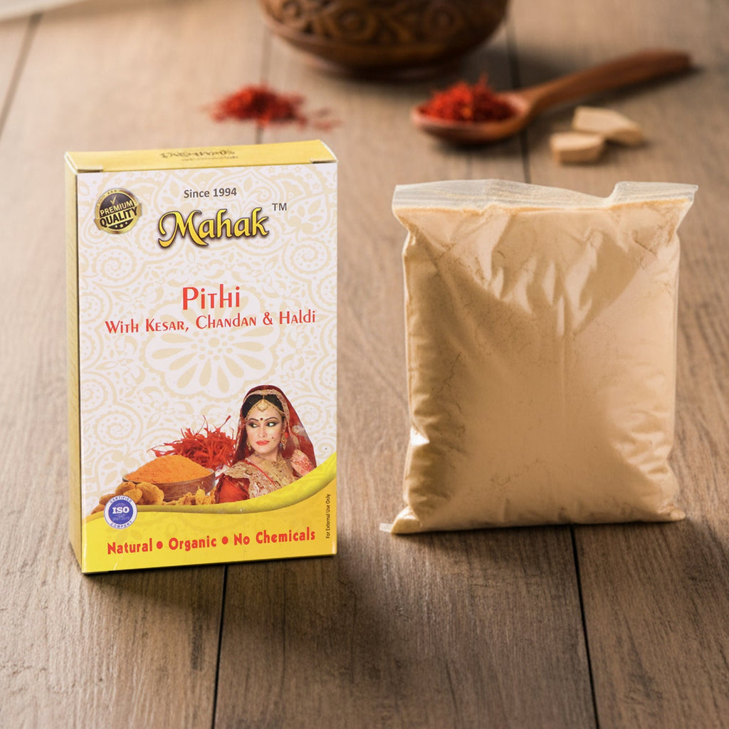 Natural herbal pithi powder for cleansing skin rituals