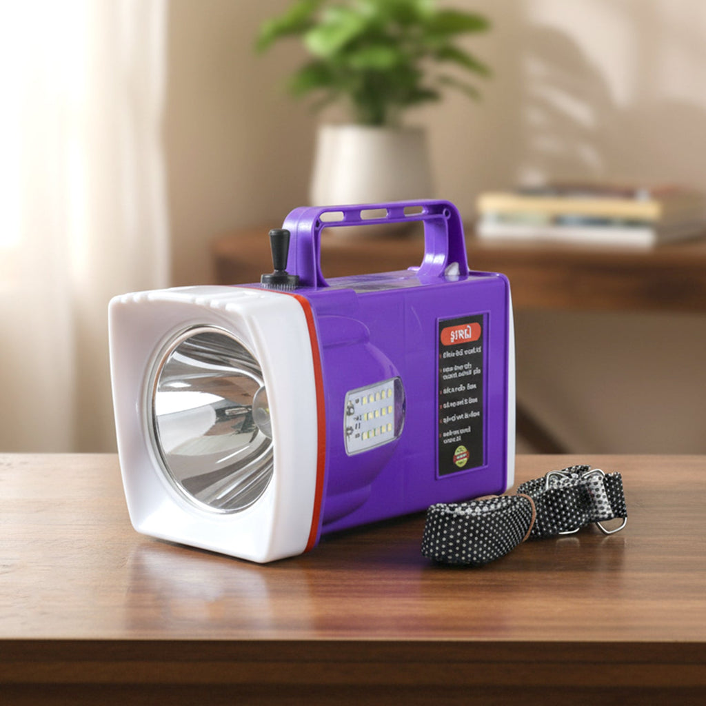 Portable rechargeable LED torch light by Omega