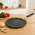 Non-stick flat roti tawa suitable for roti, dosa, and paratha