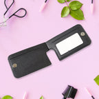 Adhesive phone card holder used as a convenient kickstand for hands-free viewing on a mobile phone.