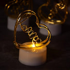 Golden flower ornament symbolizing love in the Valentine Gift Box