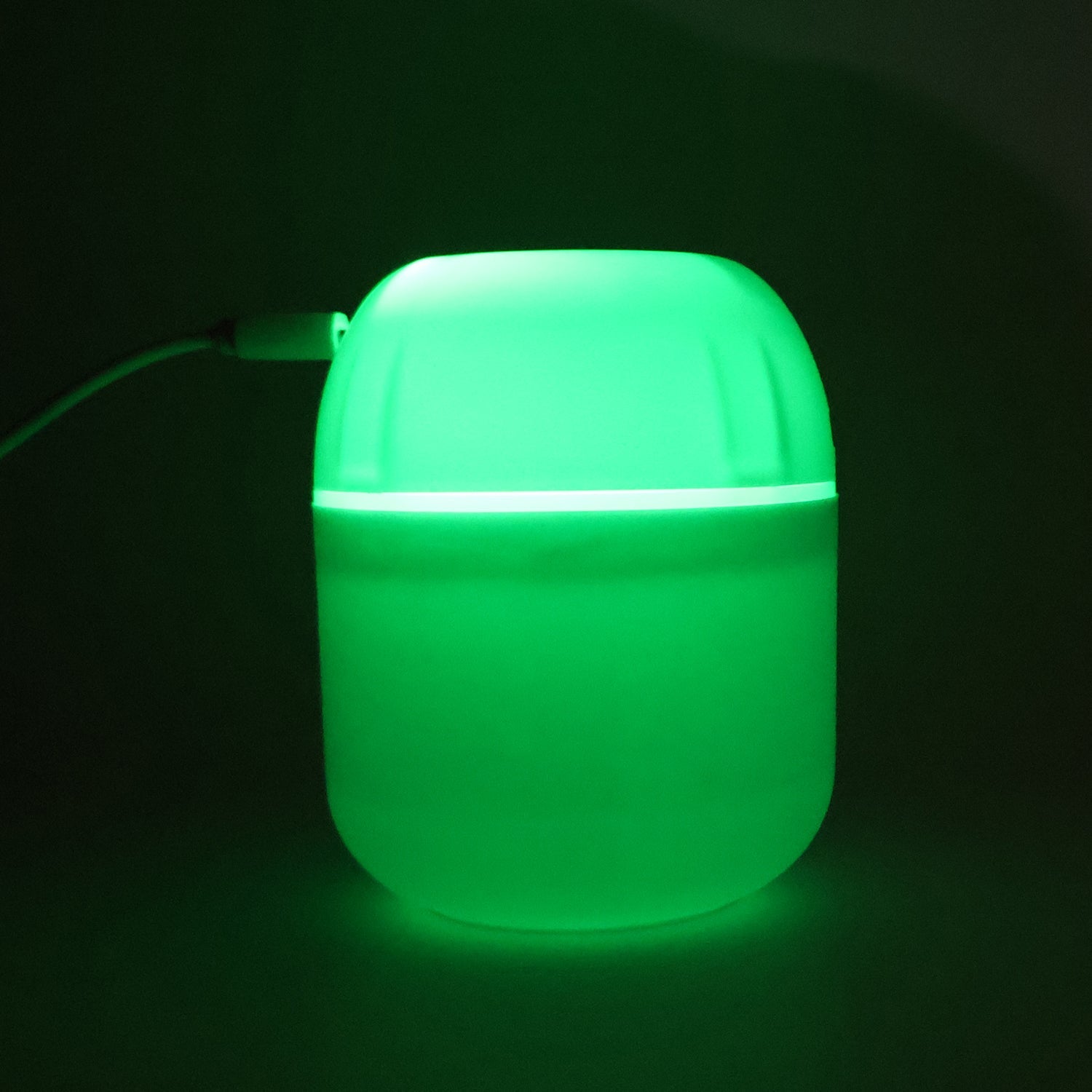 Top-down view of the Mini USB Humidifier, highlighting its simple design.