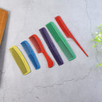 Complete hair comb kit with different tooth profiles