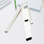 Portable tablet stand for mobile and tablet devices on the go.