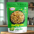 Nutritional information and ingredients list on Maniarr's multigrain snack packaging.