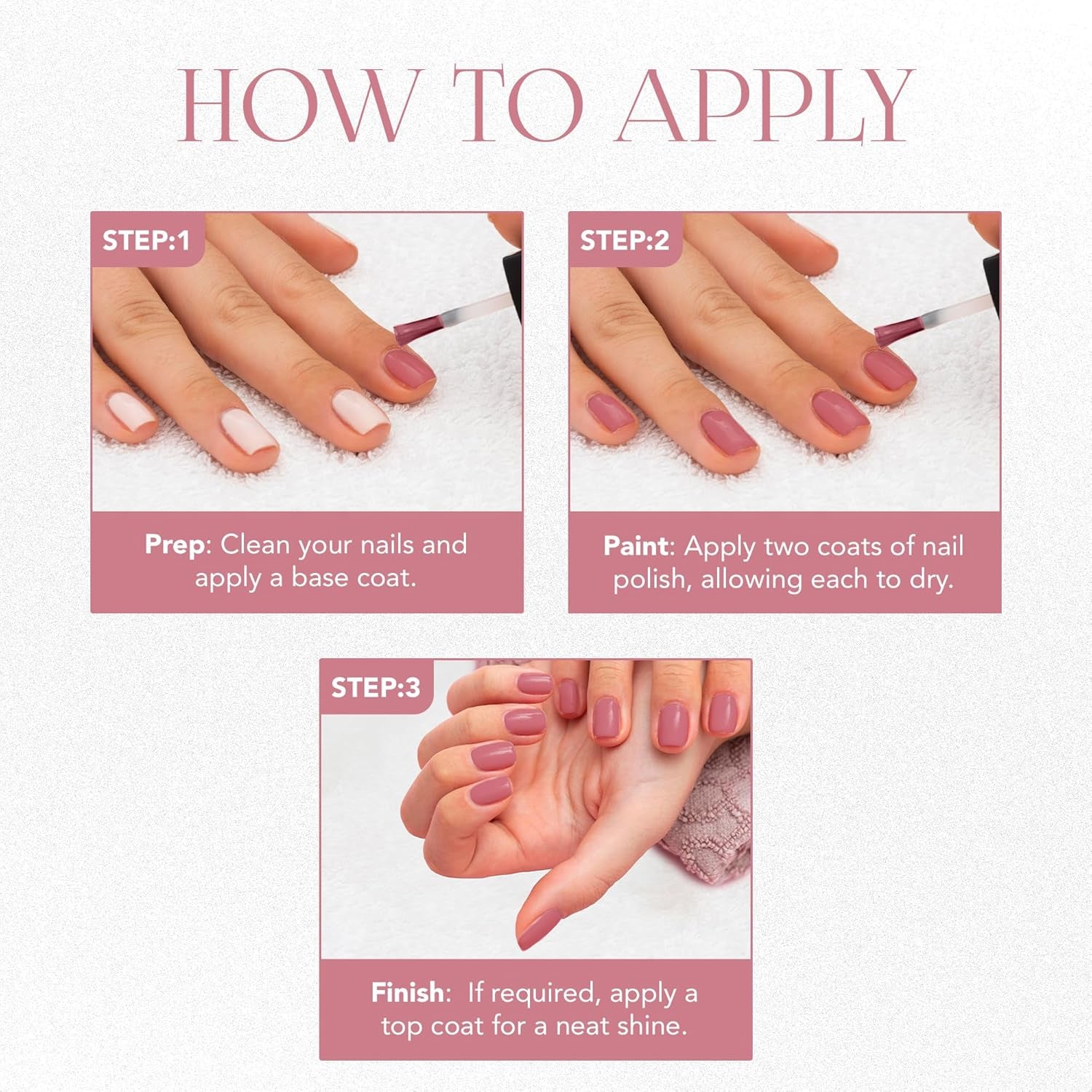 Lilac Love gel nail polish color swatches displaying rich lilac hues