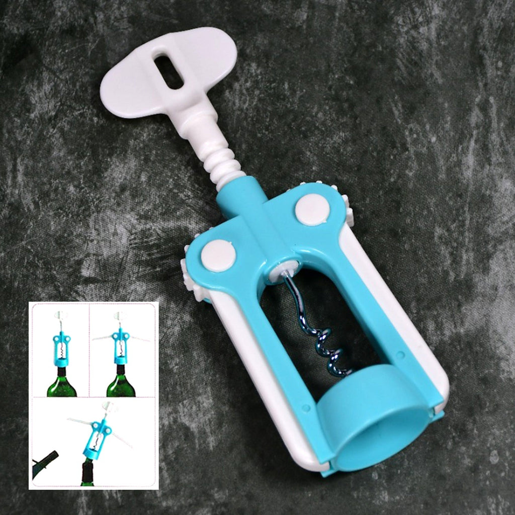 Sleek Waiter Corkscrew ready to open a wine bottle with ease.