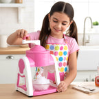 Portable compact kitchen manual ice crusher for home use