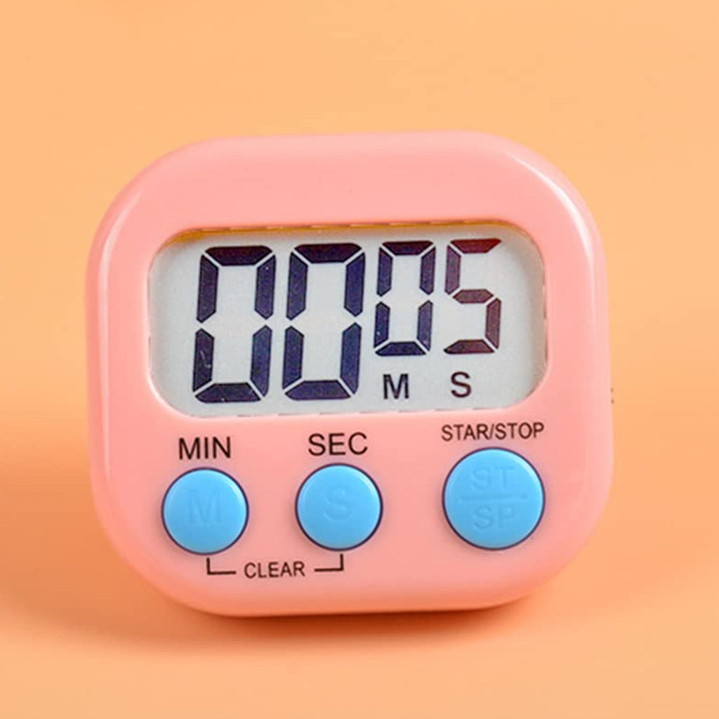 Digital timer with big buttons for easy operation during cooking sessions.