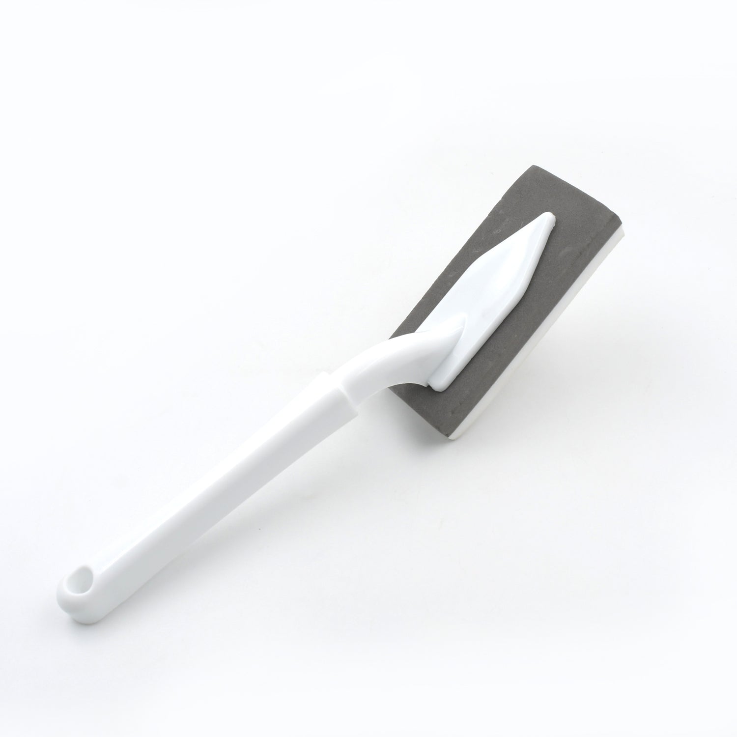 Multi-surface triangle cleaning tool for various household chores.