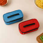 Compact insulated lunch bag showing thermal insulation lining