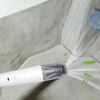 Compact cordless handheld vacuum cleaner ideal for keyboards and electronics cleaning