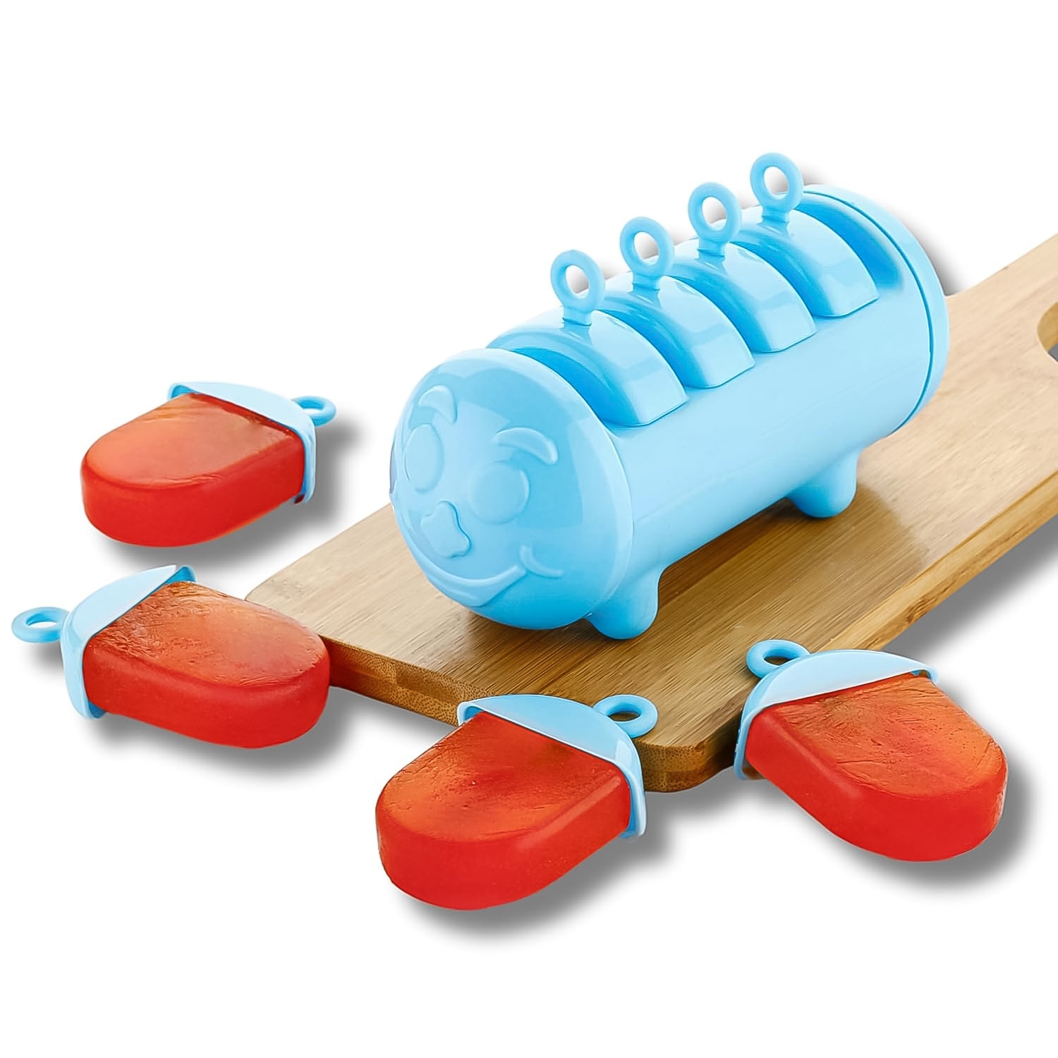 Side view of the Konvex Ice Candy Maker for DIY popsicles.