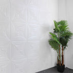 Easy-to-install foam wall sticker showcasing its textured 3D effect.