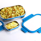 Compact Apex Jerry Lunch Box angled for easy portability
