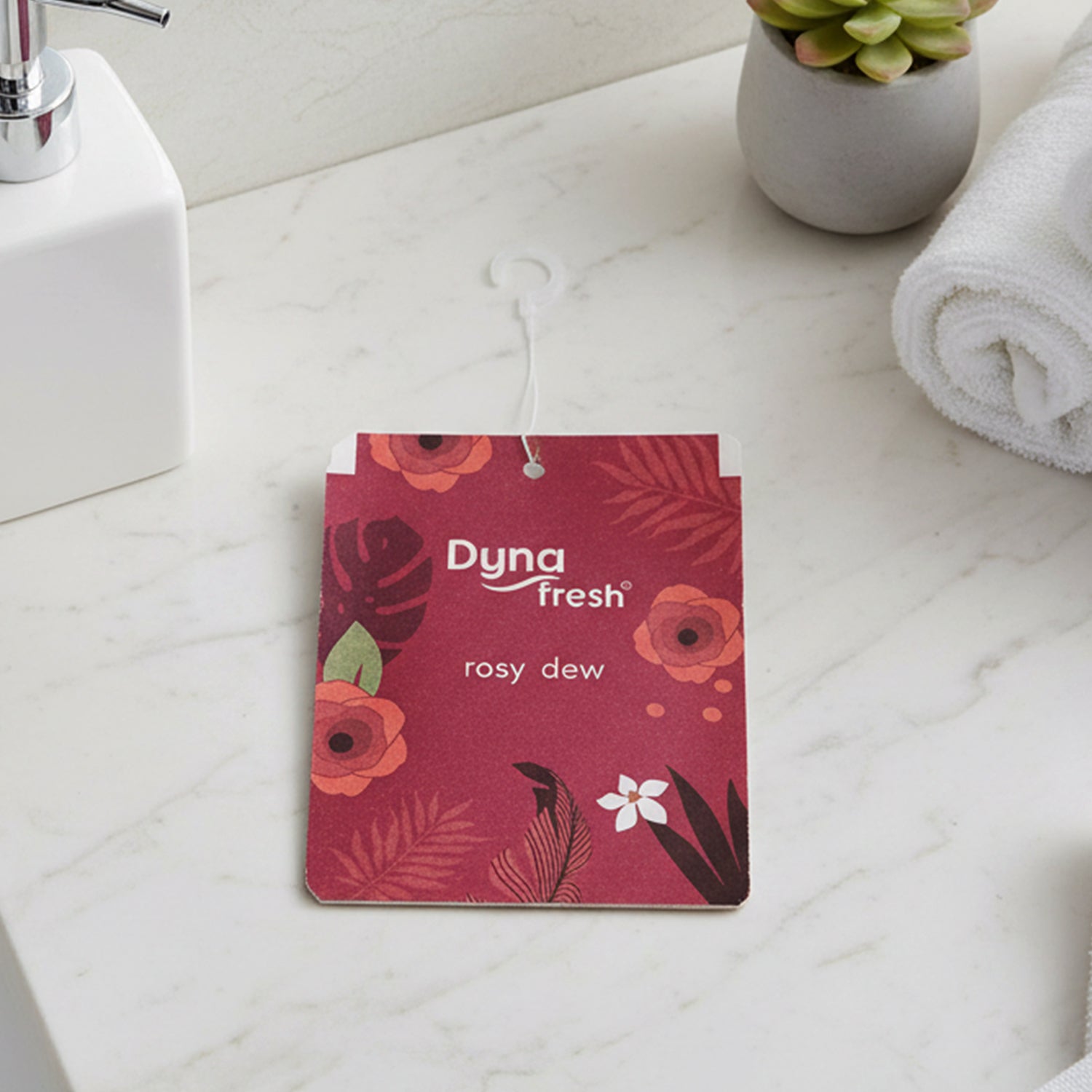 Car hanging rosy dew fragrance gel air freshener