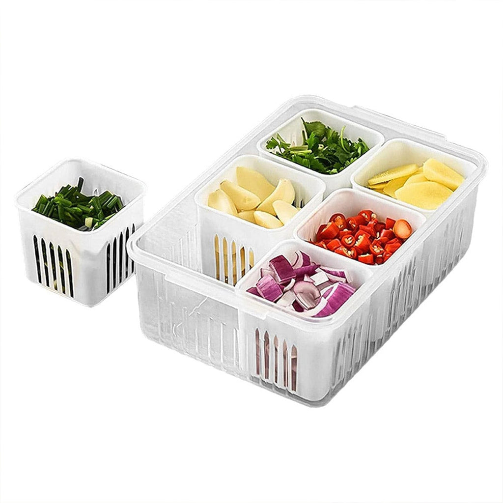 Fridge Storage Box – Airtight Food & Veggie Organizer | Tidy Table