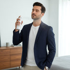Neutral spray can for men's white fragrance body spray