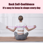 Durable resistance loop band for strengthening exercises and physical therapy.