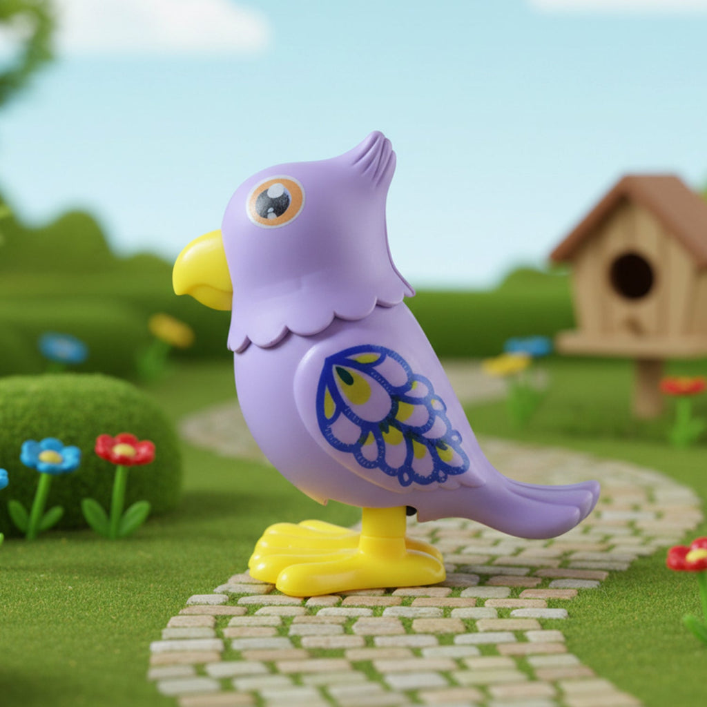 Bright jumping wind-up toy for children