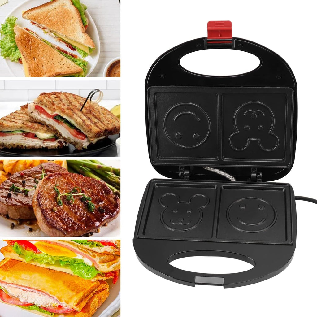 Sleek and compact FirePot electric sandwich maker appliance for modern kitchens.