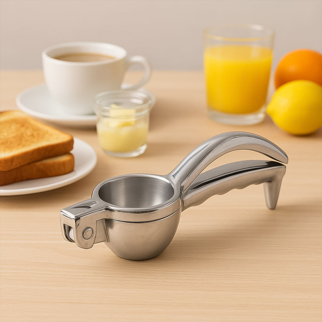 Premium aluminum manual lemon squeezer kitchen tool