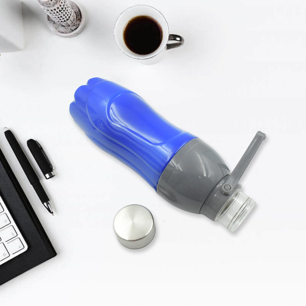 Large 1.8L insulated bottle filled with refreshing water, ready for sports.