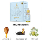 Growth booster herbal belly oil to enhance child's height and immunity