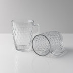 Detailed close-up of durable polycarbonate Mocktail Mug with spill-resistant rim