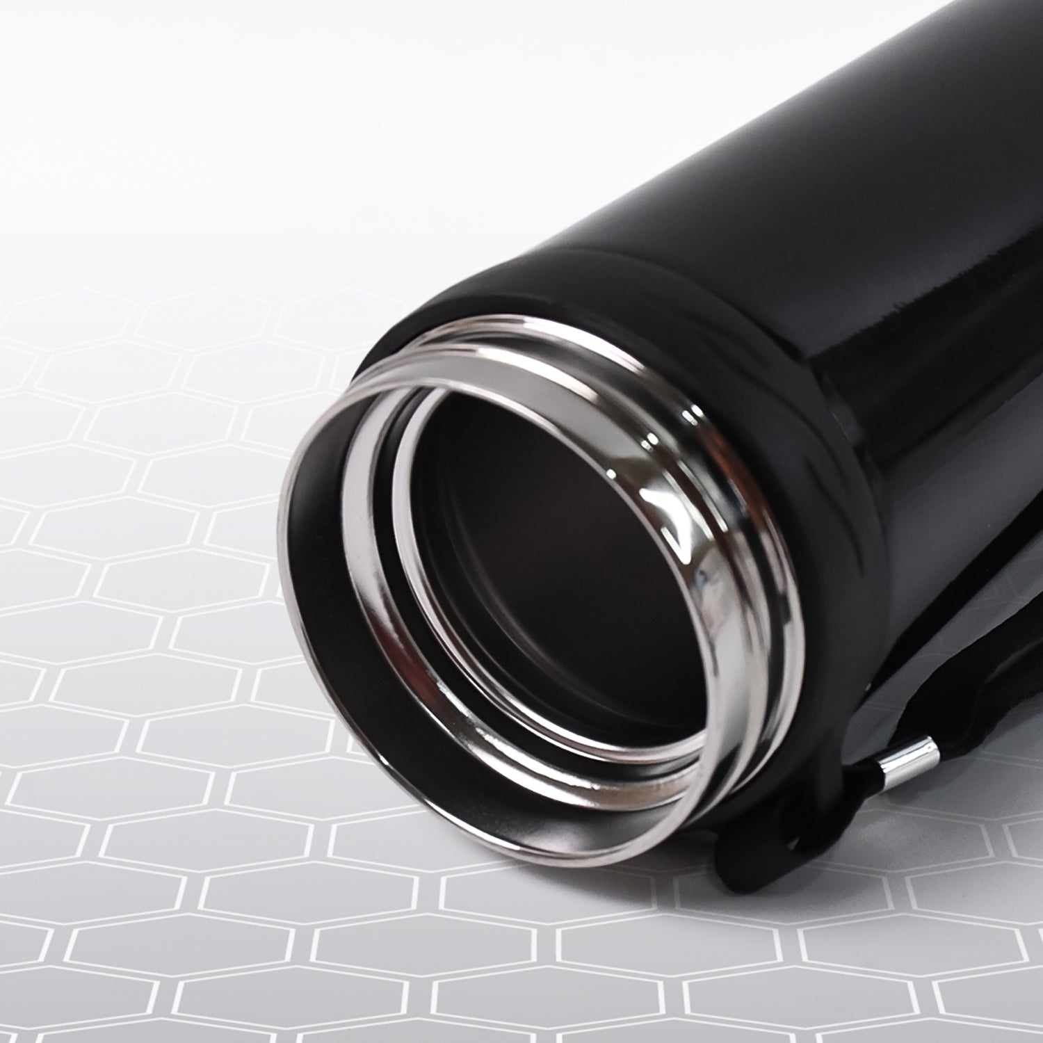 Portable ultralight stainless steel vacuum thermos flask for outdoor use