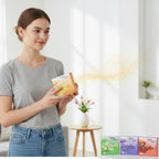 Air freshener gel blocks in packaging