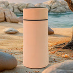 Randomly assorted colors of 300ml stainless steel travel water bottles