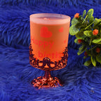 Stylish plastic candle diya stand tealight holder adding elegant glow to living room