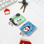 Fun decorative self-adhesive cartoon hook enhancing room decor