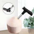 Compact coconut opener tool suitable for daily household use